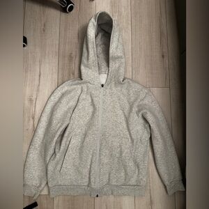 lululemon Gray steady state zip up hoodie